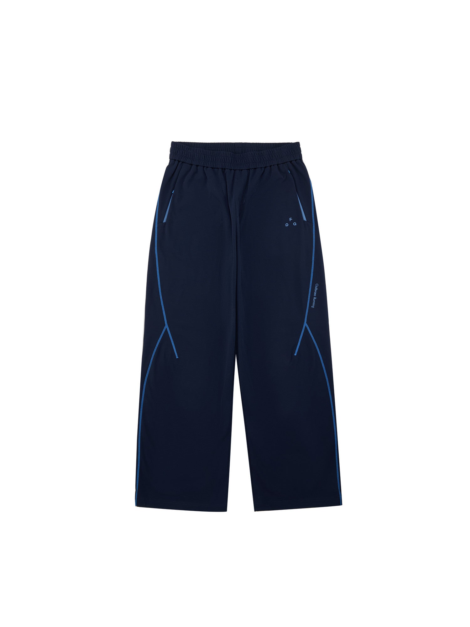 FPA Outdoor Sports Contrast Color Textured Plaid Straight-Leg Casual Pants for Couples, Relaxed Fit