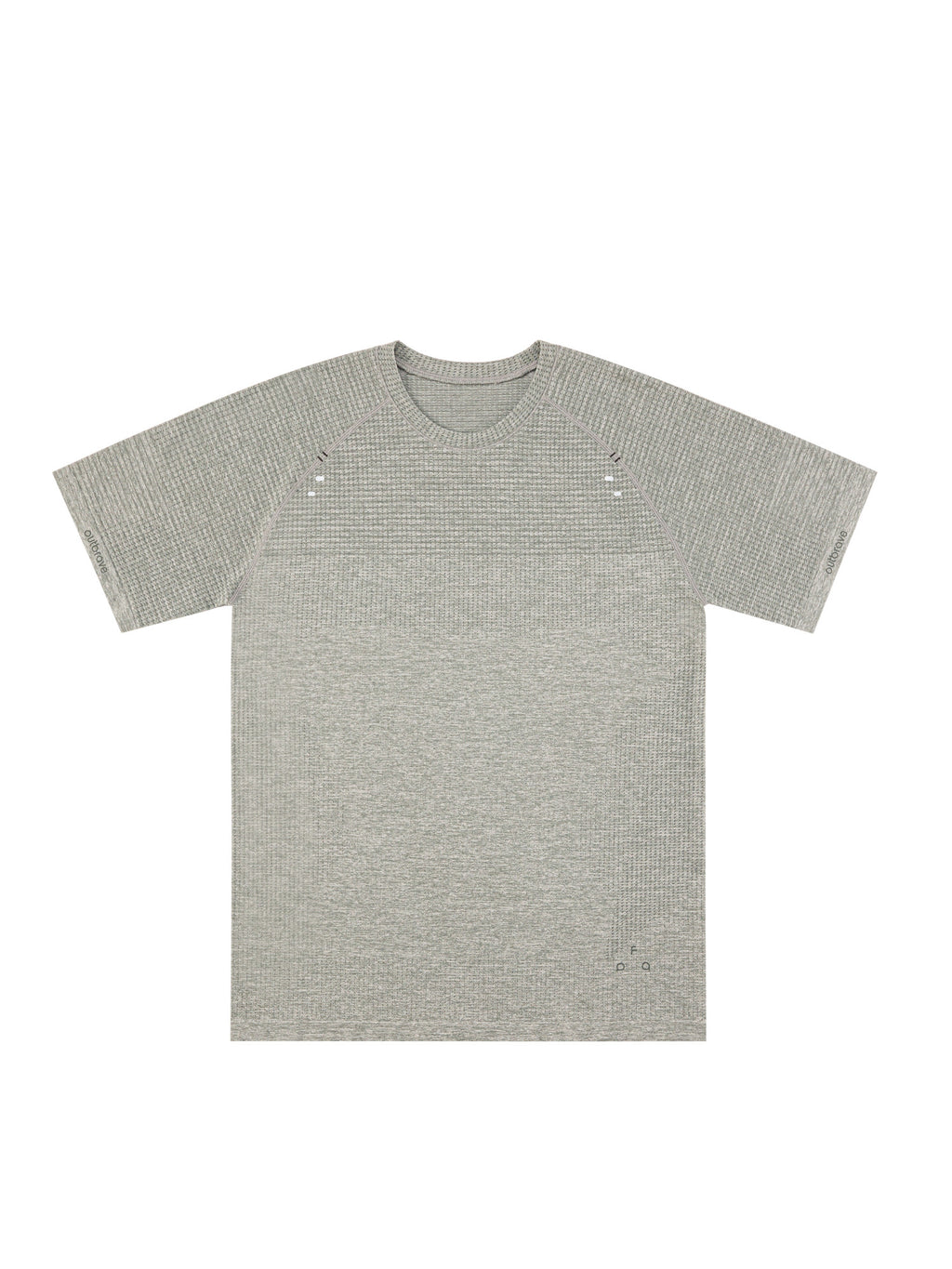 FPA Knit Sports Striped Short Sleeve Tee - Summer Round Neck Basic Outdoor Breathable Fitness T-Shirt for Men