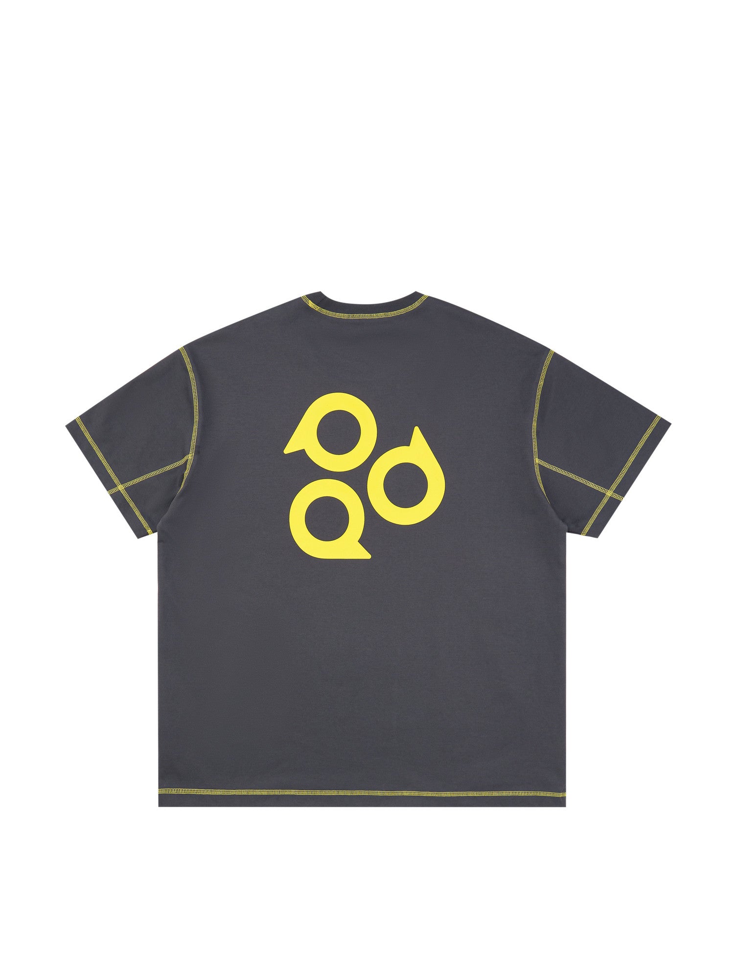 FPA Cool-Touch Antibacterial Quick-Dry Short-Sleeve T-Shirt with Hasu Line Logo - Unisex Summer Loose Fit Streetwear Couple Tee