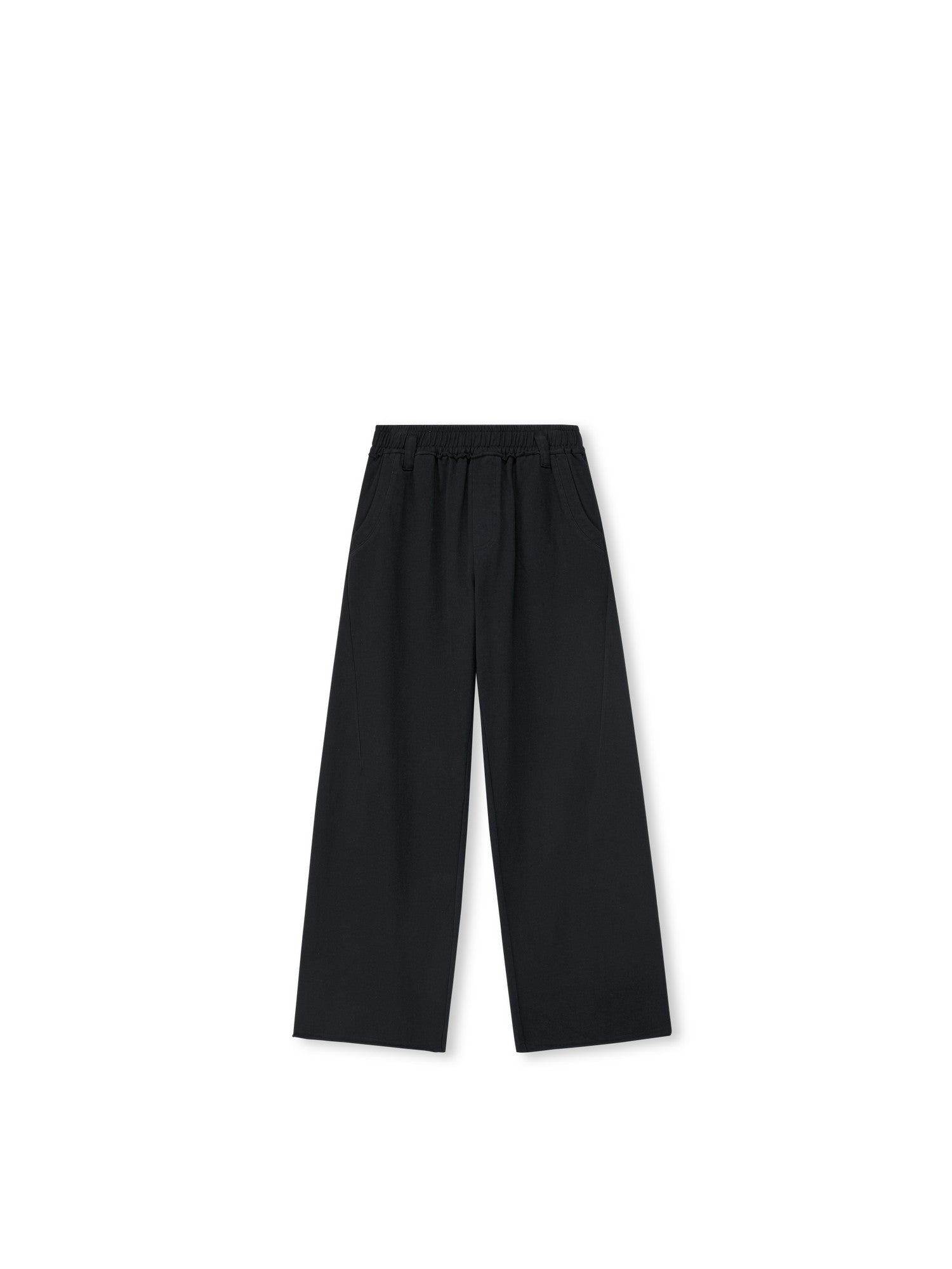 FPA Thin Structured Straight-Leg Knit Pants Summer Athletic Loose Straight Casual Pants Streetwear Trend