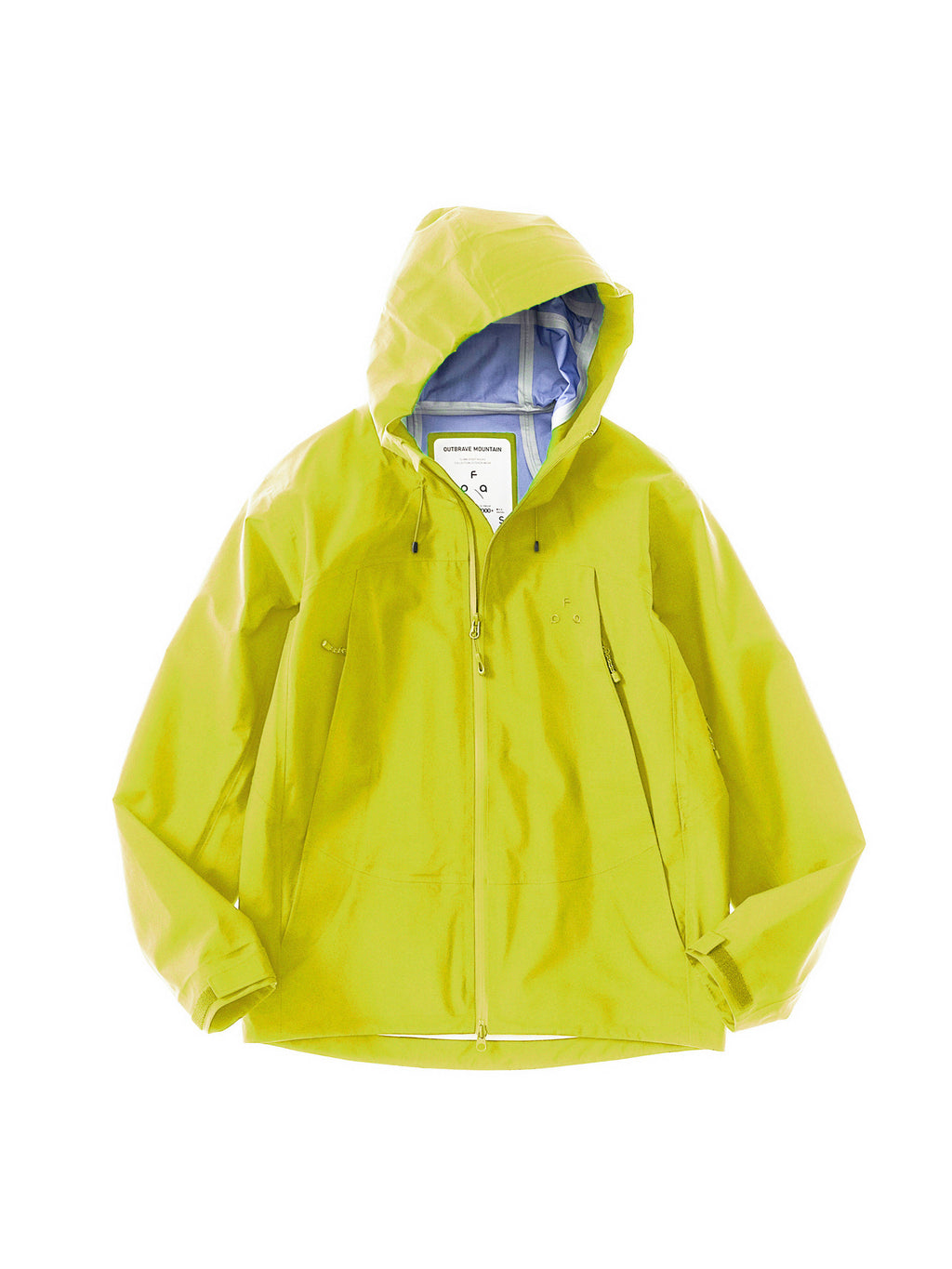 FPA Outdoor 3L Hard Shell Jacket for Men and Women, Waterproof and Windproof Hiking Coat