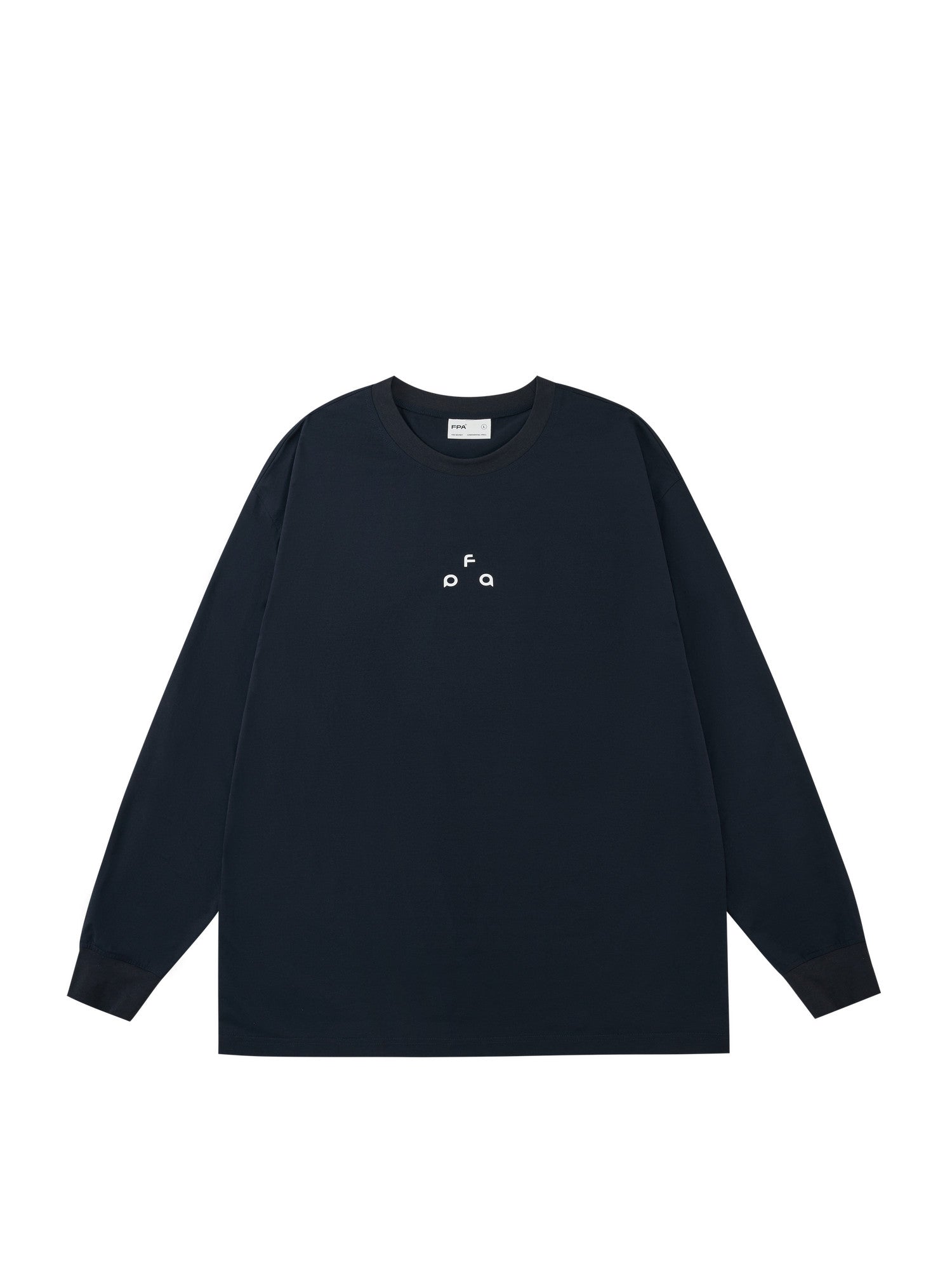 FPA7A Antibacterial and Dust Mite Resistant Long Sleeve Sports Tee, Autumn Casual Basic Crew Neck Outdoor Couple T-Shirt for Men