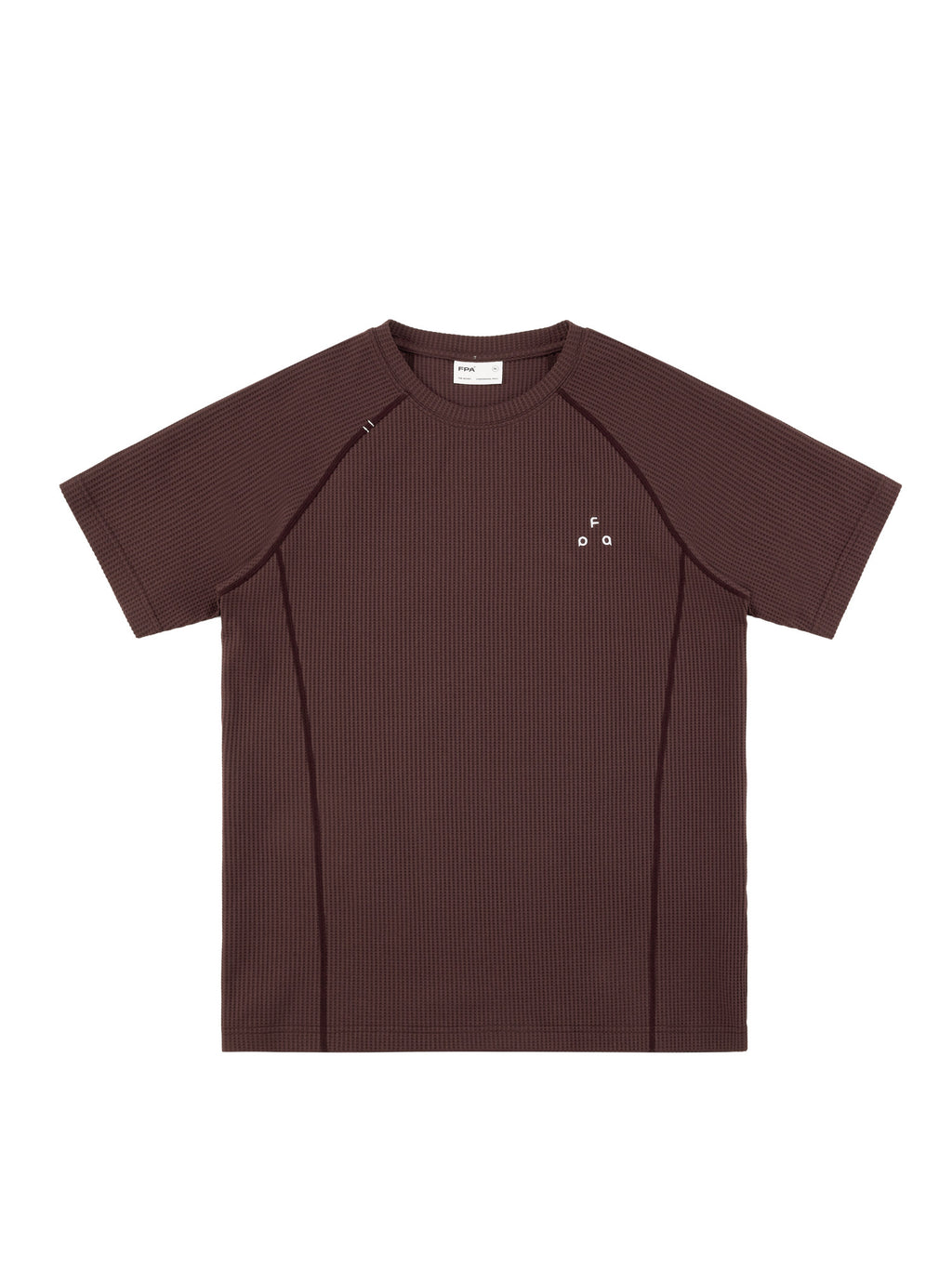FPA Sports Hassel Waffle Short Sleeve Basic Casual Couple Crew Neck Chinese Style Summer Outdoor Quick-Dry T-Shirt for Men