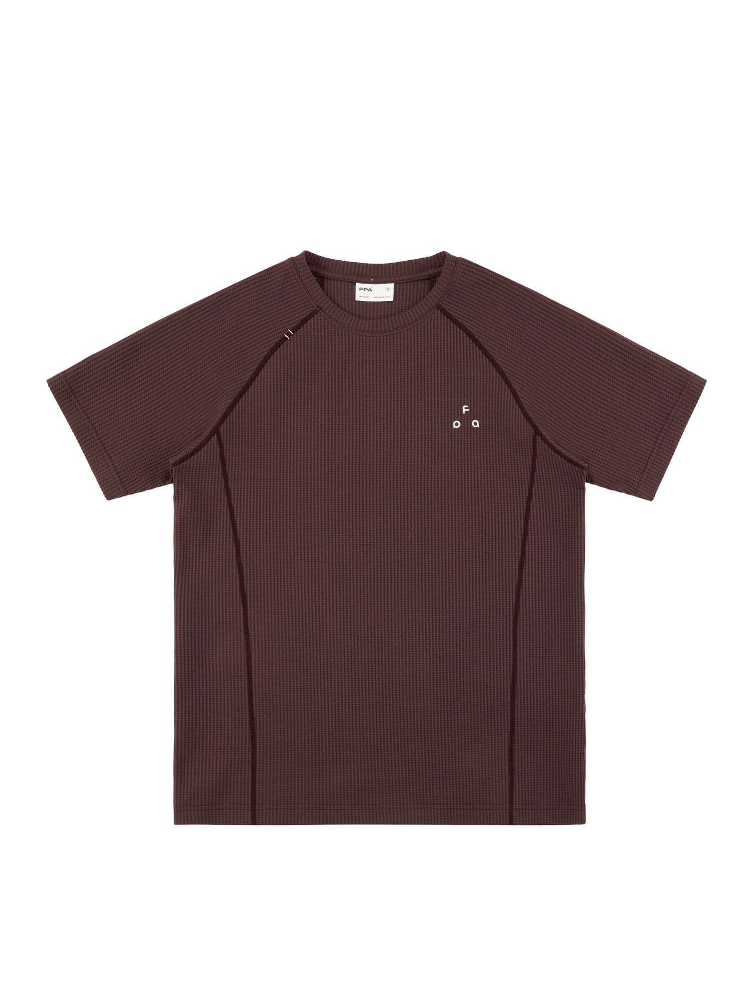 FPA Sports Hassel Waffle Short Sleeve Basic Casual Couple Crew Neck Chinese Style Summer Outdoor Quick-Dry T-Shirt for Men