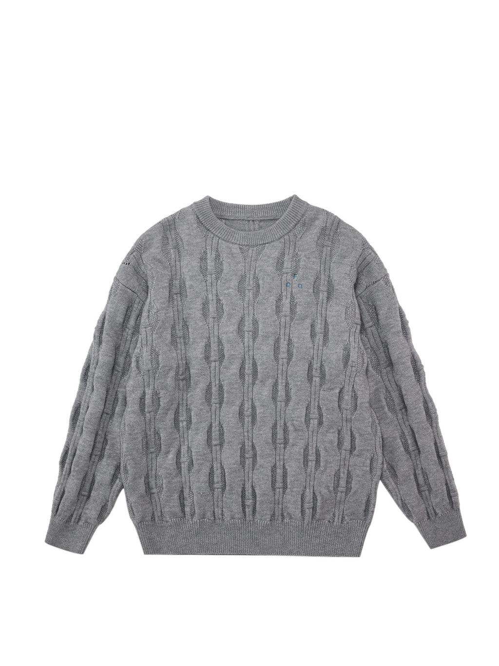 FPA Twisted Cable Knit Crew Neck Sweater 2026 New Design Premium Couple Pullover Autumn Knit Top