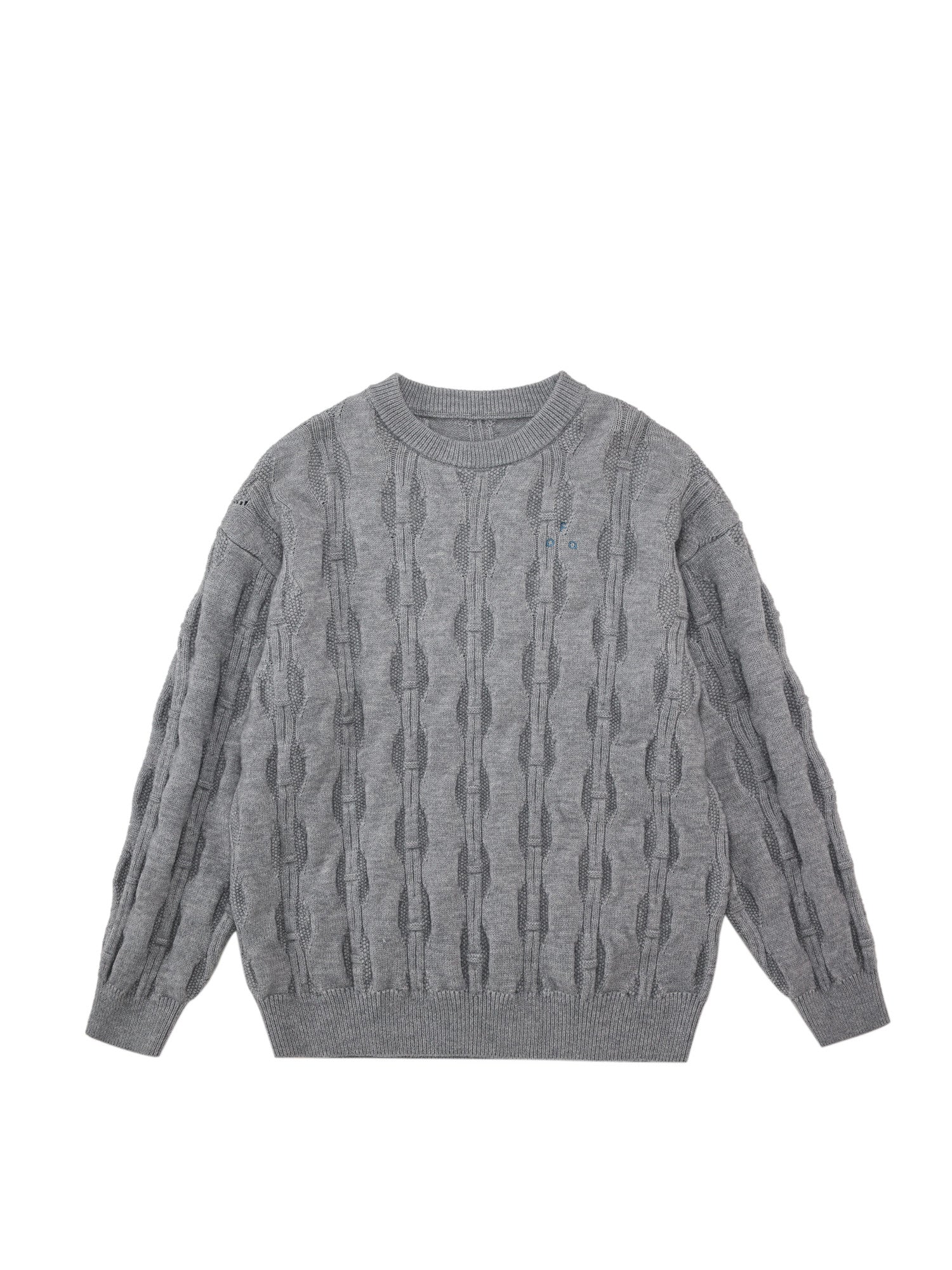 FPA Twisted Cable Knit Crew Neck Sweater 2026 New Design Premium Couple Pullover Autumn Knit Top