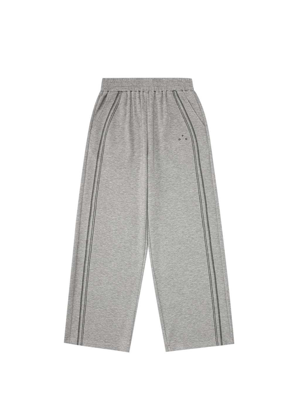 FPA Sport Skin-Friendly Air Layer Contrast Color Pants – Chinese Streetwear Trendy Loose Retro Unisex Straight-Leg Casual Pants