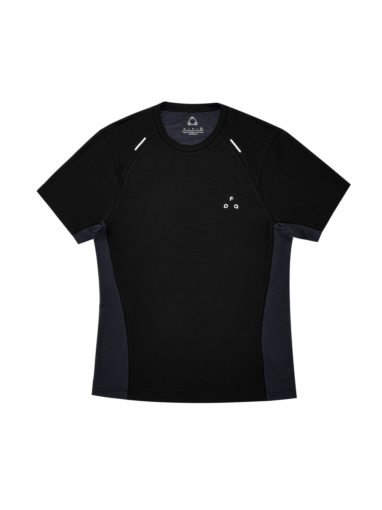FPA Lyocell Wool Blend Short Sleeve 2026 New Summer Basic Logo Relaxed Fit Crew Neck T-Shirt for Men