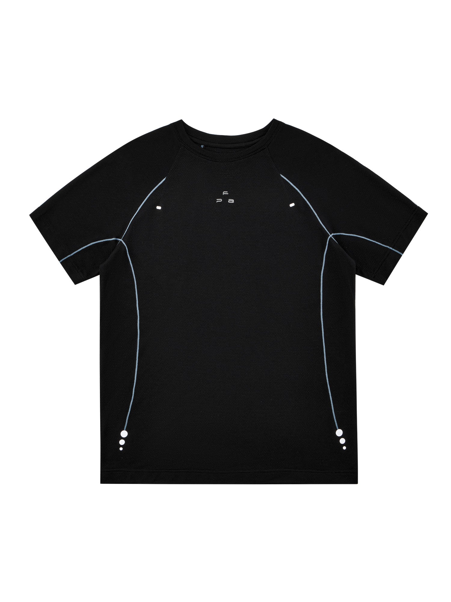 FPA Textured Breathable Lyocell Quick-Dry Printed Short Sleeve T-Shirt for Men, Summer Design, Premium Basic Casual Crew Neck