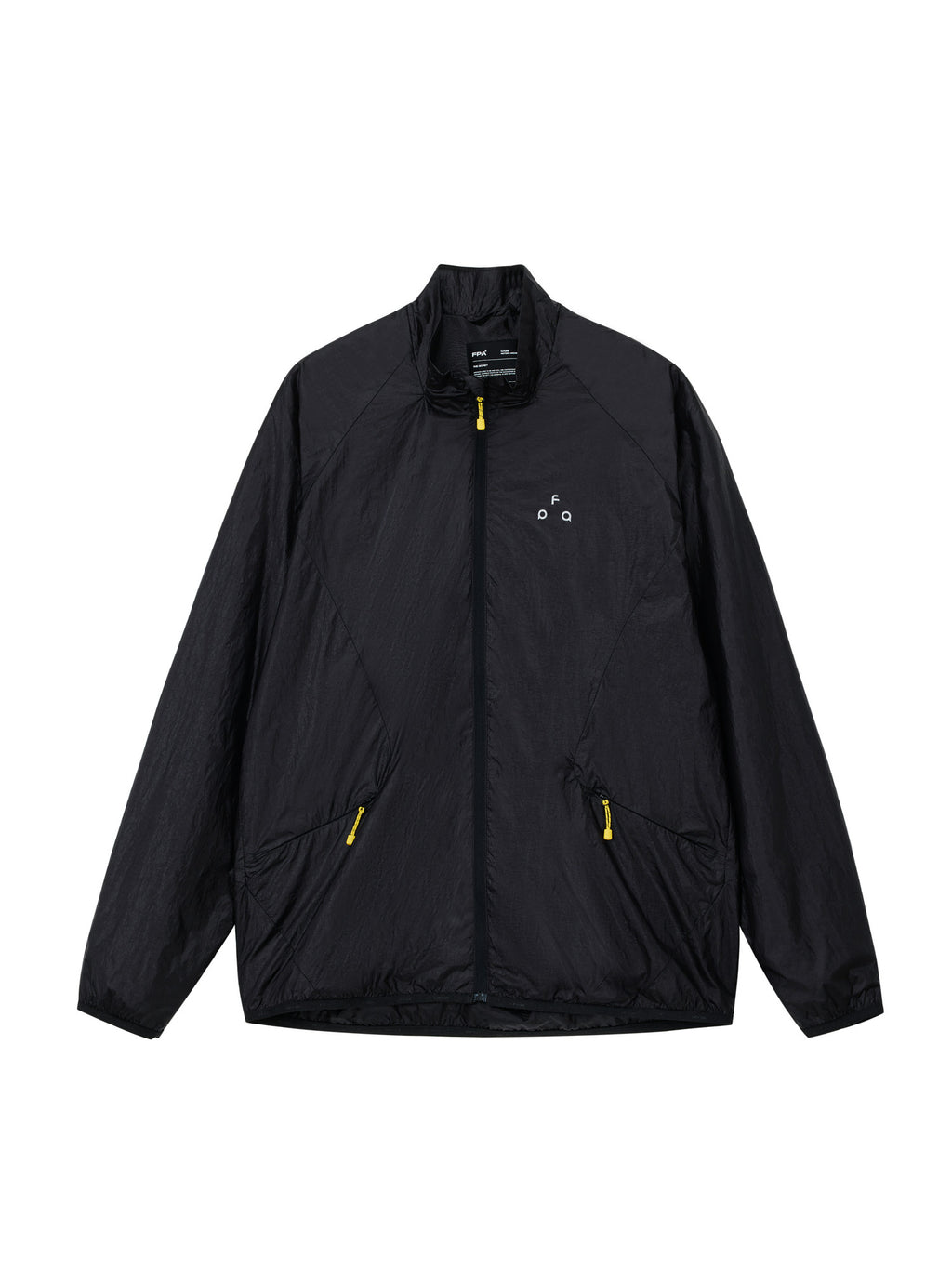 FPA Structured Triangle Print Jacket – Spring Casual Unisex Stand Collar Loose Lightweight Outdoor Sports Jacket