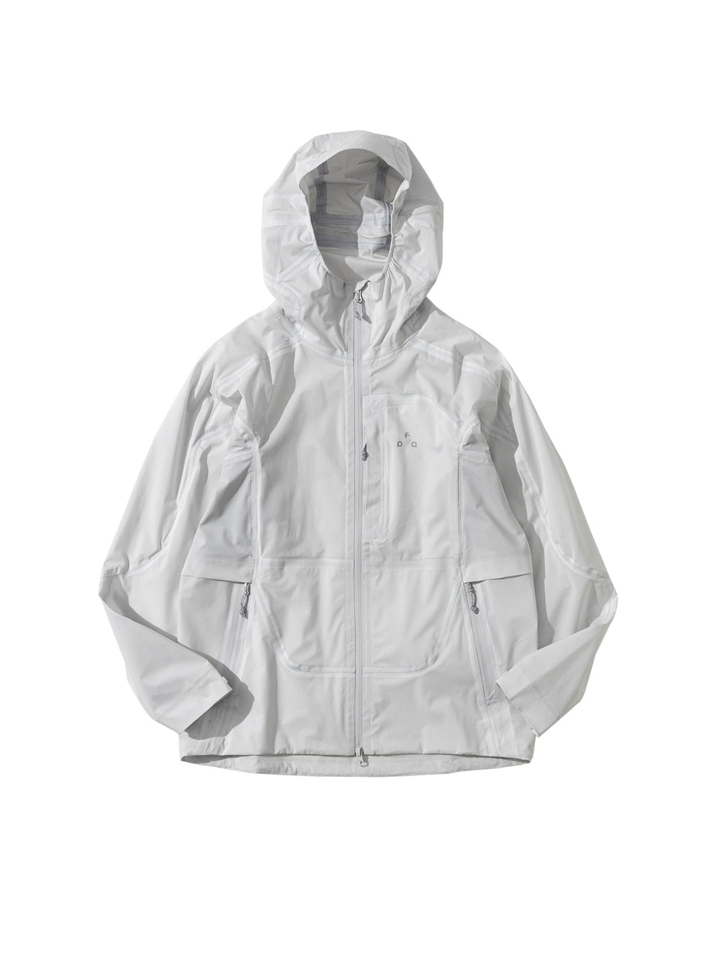 FPA Structure Water-Resistant Multi-Pocket Hiking Jacket with Underarm Ventilation, Outdoor Sports Coat