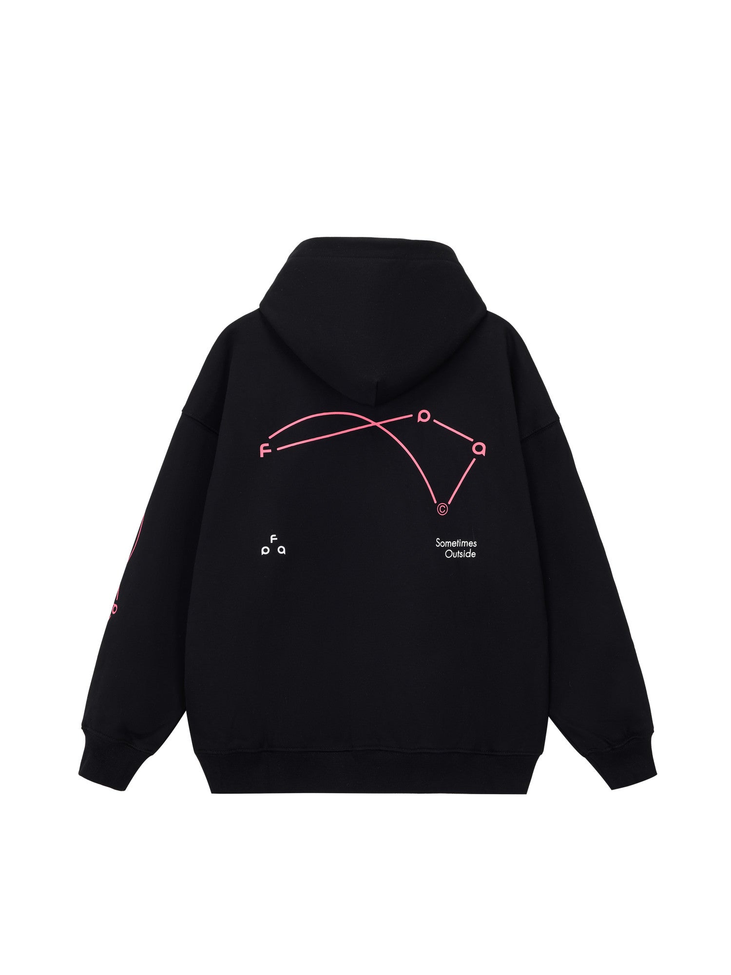 FPA Warm Fleece Color-Block Hoodie for Couples