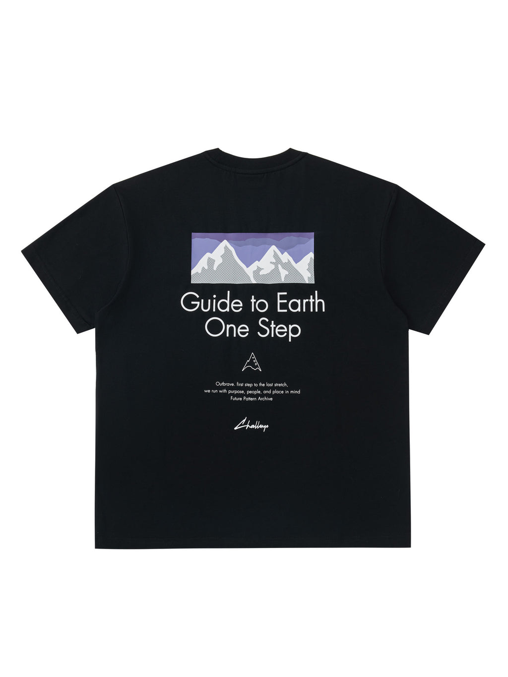 FPA Cool-Touch Ice-Skin Athletic 5-Sleeve T-Shirt, Chinese Streetwear Trend, Summer Loose Round Neck Heavyweight Black Short Sleeve