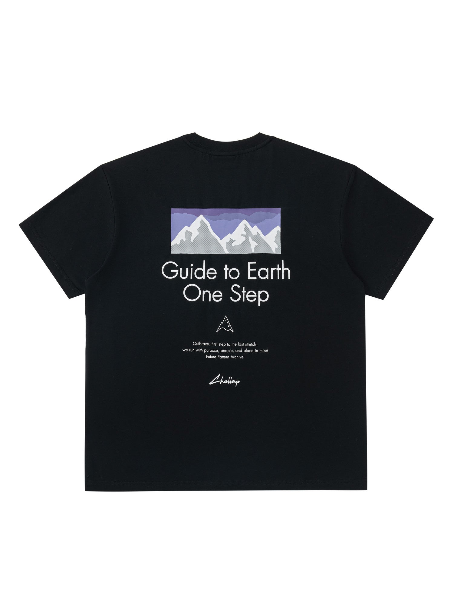 FPA Cool-Touch Ice-Skin Athletic 5-Sleeve T-Shirt, Chinese Streetwear Trend, Summer Loose Round Neck Heavyweight Black Short Sleeve
