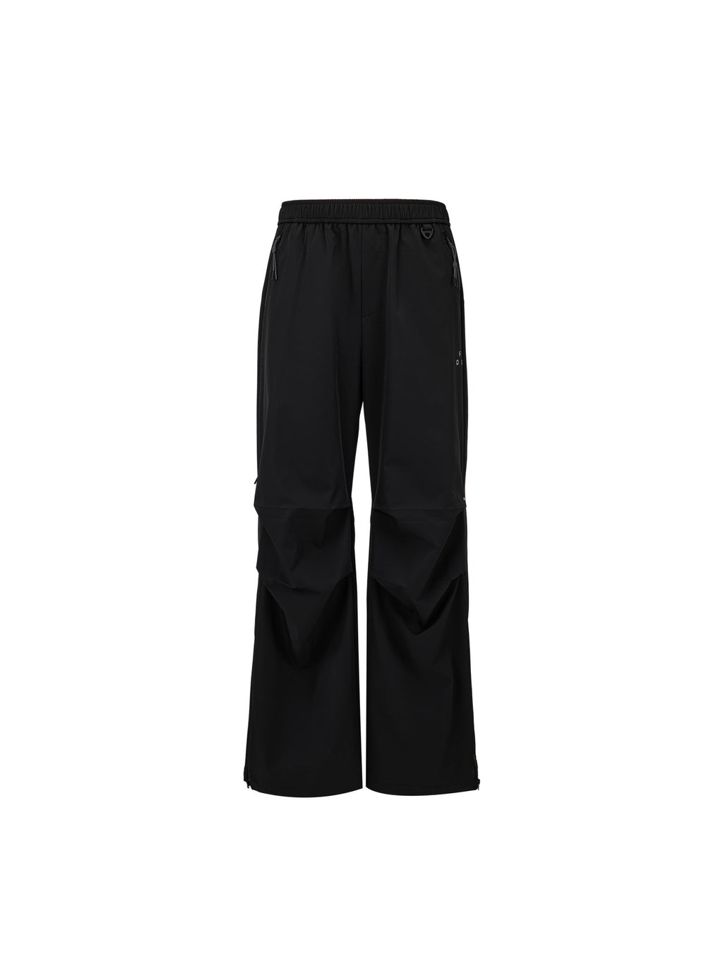 FPA Outdoor Water-Repellent Zipper Composite Hiking Pants, Chinese Street Style Trendy Loose Casual Sports Pants for Men