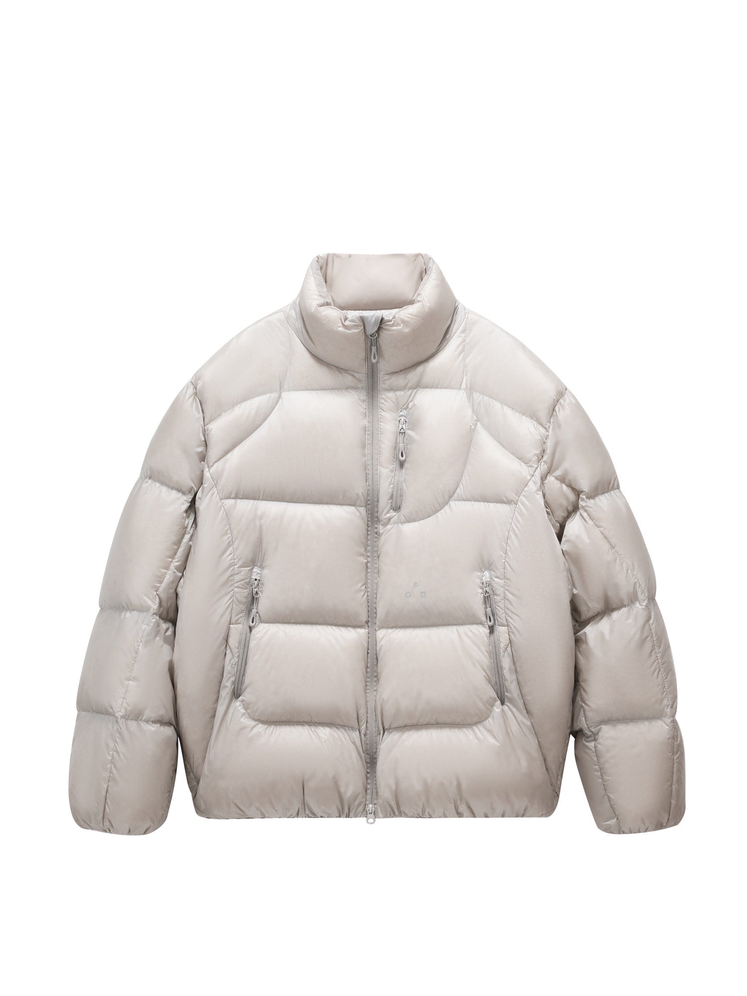 FPA 800FP 95% White Duck Down Aurora Structured Stand Collar Down Jacket – Winter Heavyweight Couple's Down Coat
