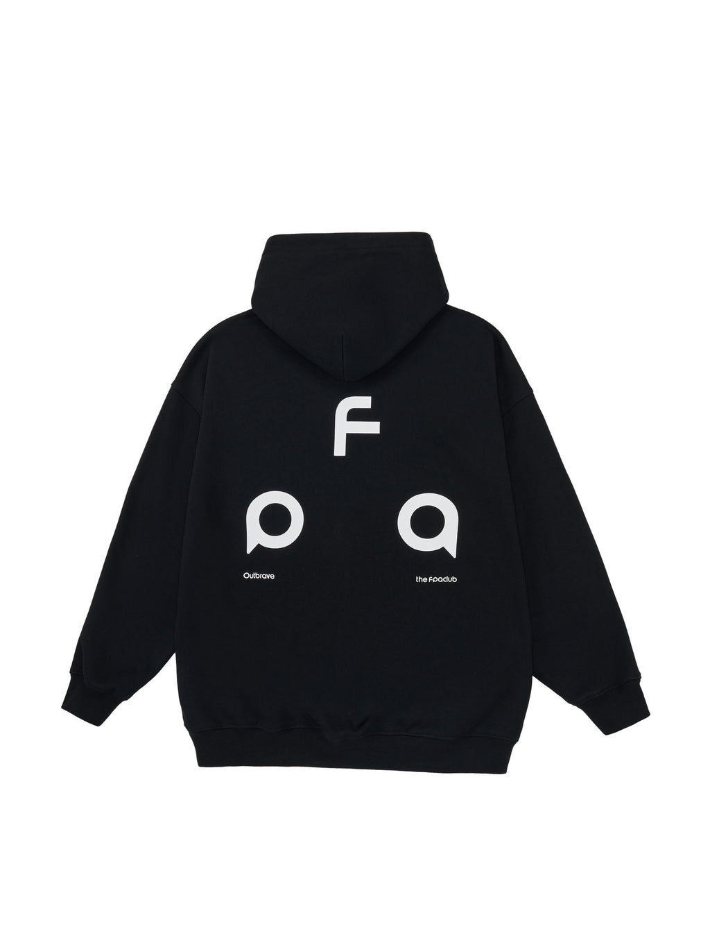 FPA Warm Fleece Hooded Sweatshirt - Chinese Streetwear Trend, Heavyweight, Spring/Fall, Unisex Couple Hoodie