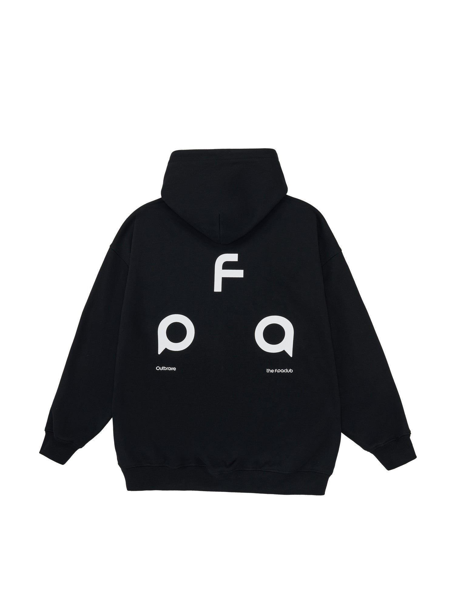 FPA Warm Fleece Hooded Sweatshirt - Chinese Streetwear Trend, Heavyweight, Spring/Fall, Unisex Couple Hoodie