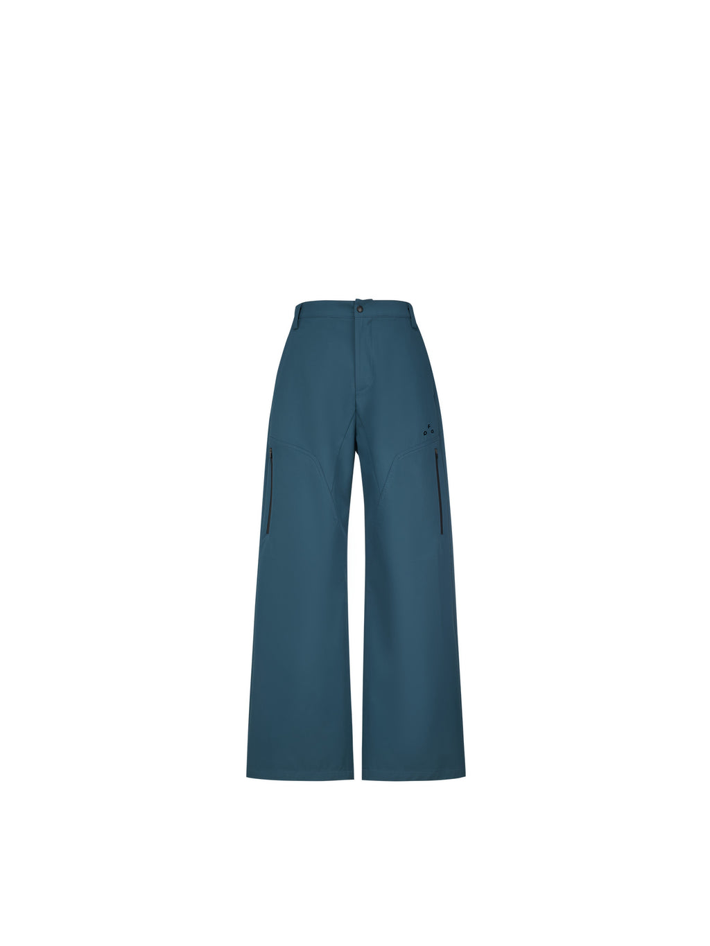 FPA Waterproof Softshell Outdoor Casual Pants - Chinese Street Style Loose Straight-Leg Sports Windproof Hiking Trousers for Couples