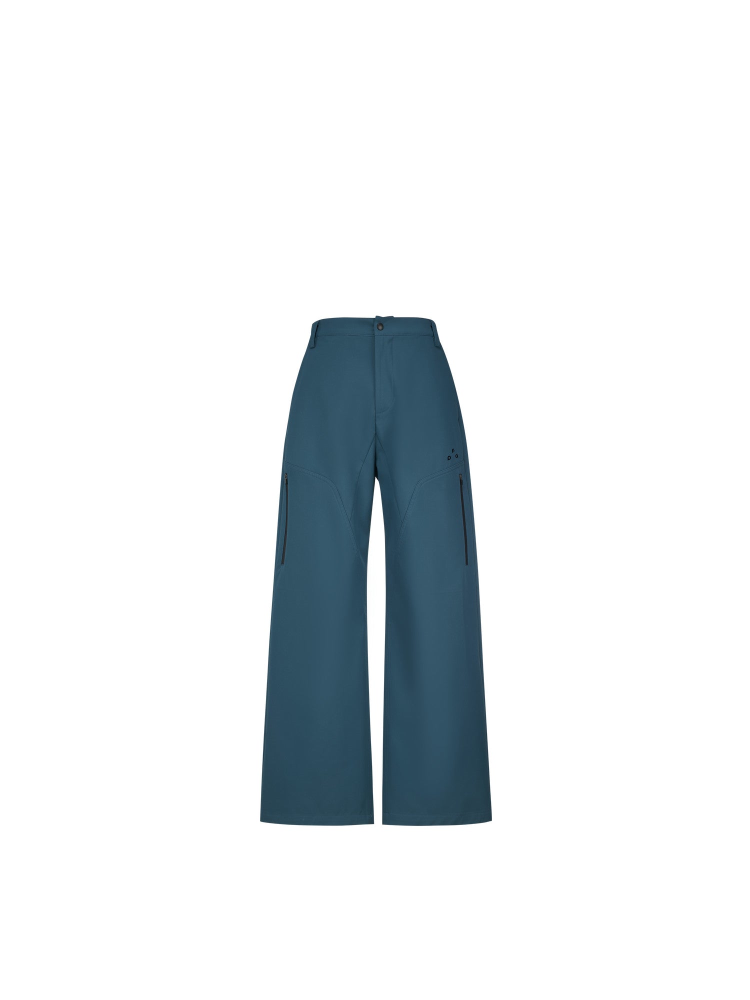 FPA Waterproof Softshell Outdoor Casual Pants - Chinese Street Style Loose Straight-Leg Sports Windproof Hiking Trousers for Couples