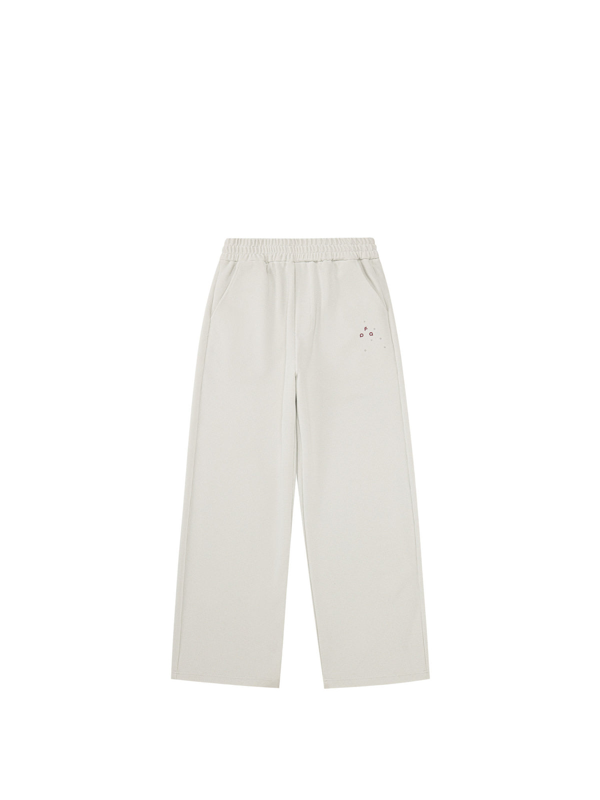 FPA Athletic Skin-Friendly Waffle Texture Lounge Pants – 2026 New Fall/Winter Couple Loose Straight-Leg Casual Pants