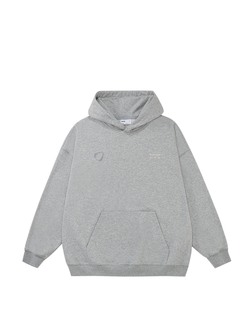 FPA Patterned Polka Dot Color-Block Hoodie