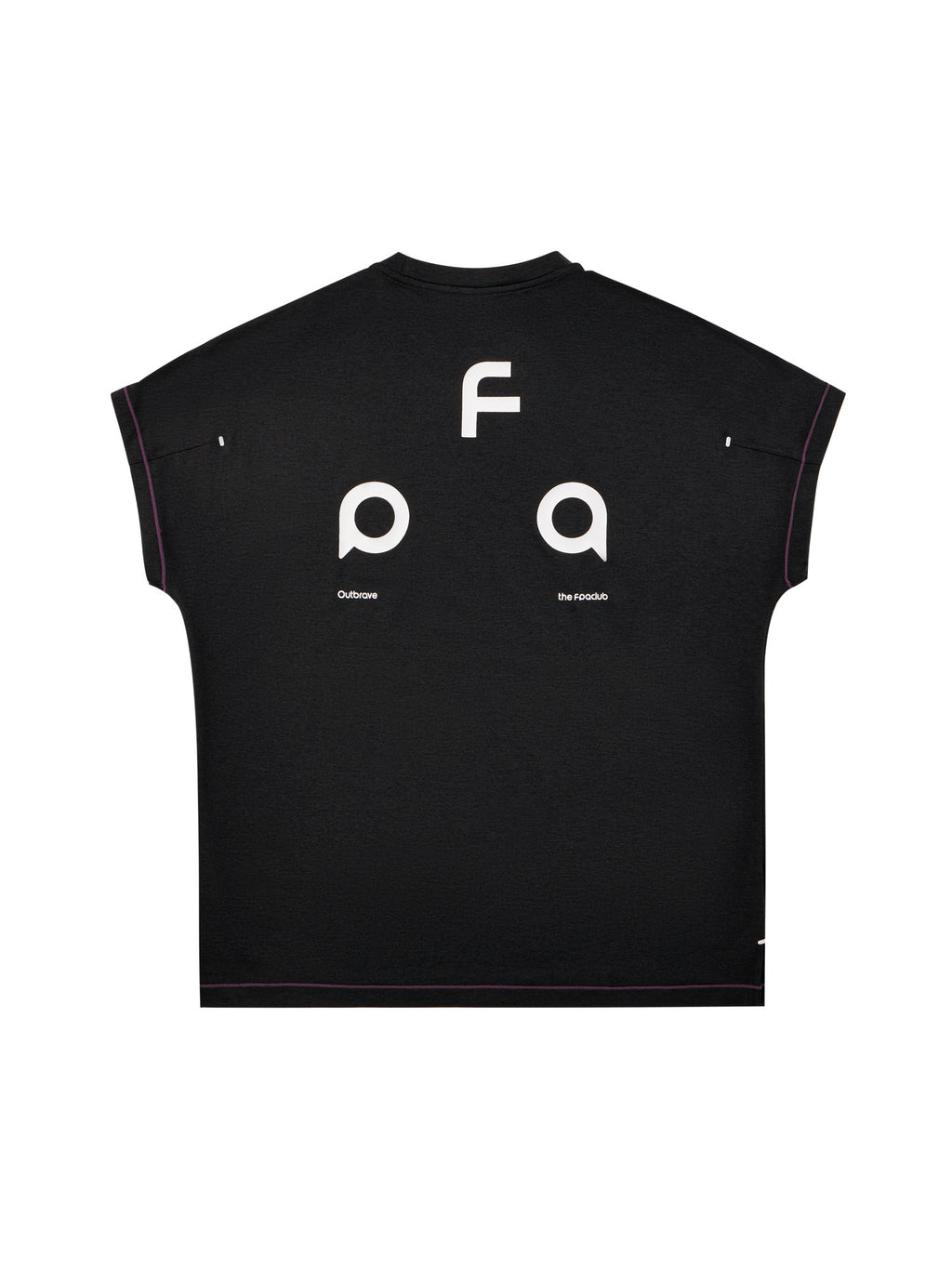 FPA Sun-Protective Antibacterial Stretch Contrast Stitch Sleeveless Short-Sleeve Summer Sports Design Couple T-Shirt