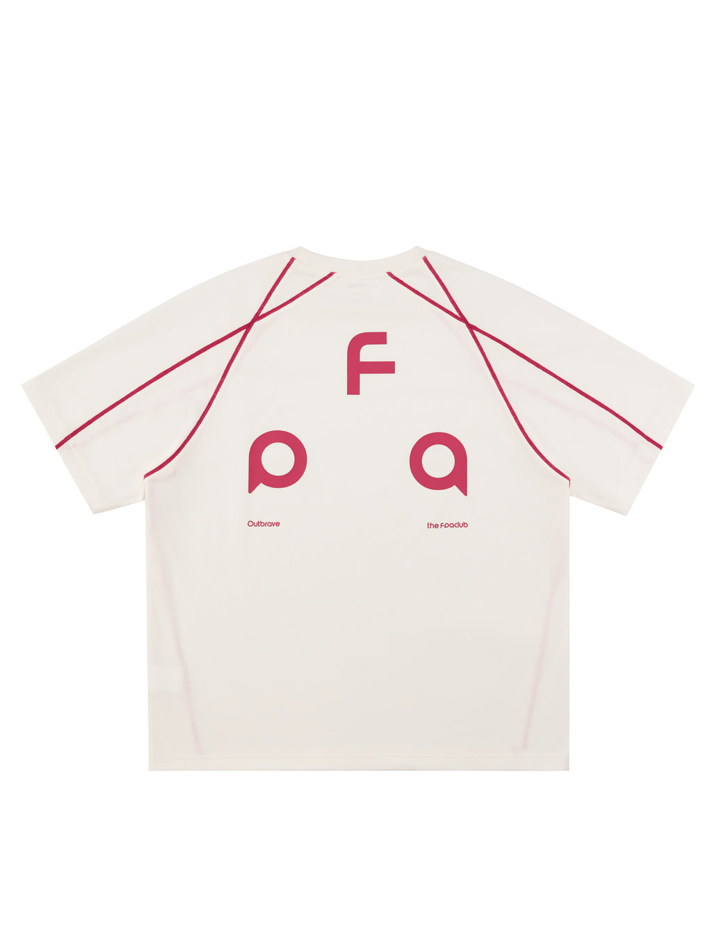 FPA Contrast Stitch Logo Quick-Dry Short Sleeve T-Shirt for Outdoor Sports, Summer Premium Crew Neck Couple Tee