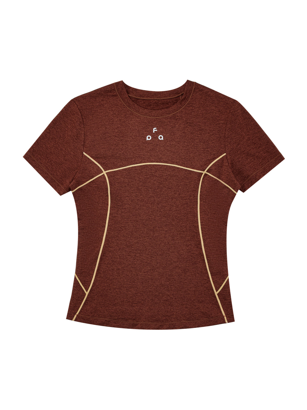 FPA 7A Antibacterial Breathable Quick-Dry Athletic Short Sleeve Summer Outdoor Basic Crew Neck Fitted T-Shirt for Women
