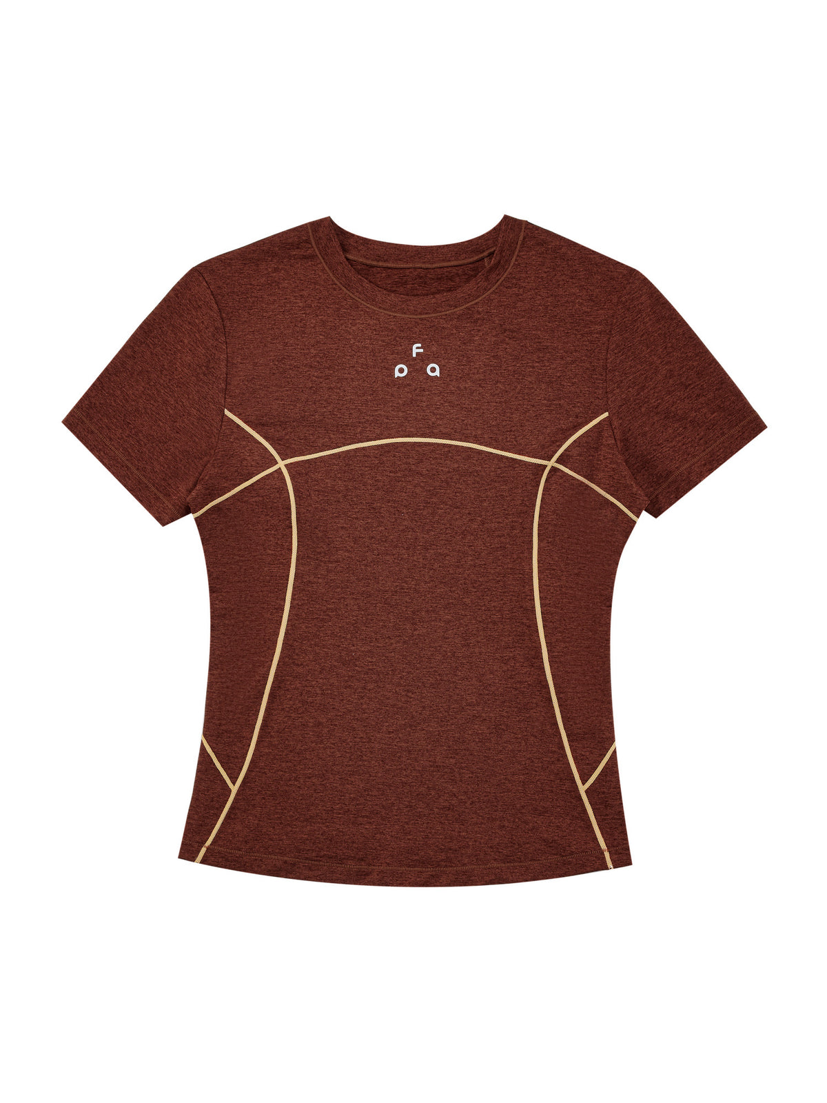 FPA 7A Antibacterial Breathable Quick-Dry Athletic Short Sleeve Summer Outdoor Basic Crew Neck Fitted T-Shirt for Women