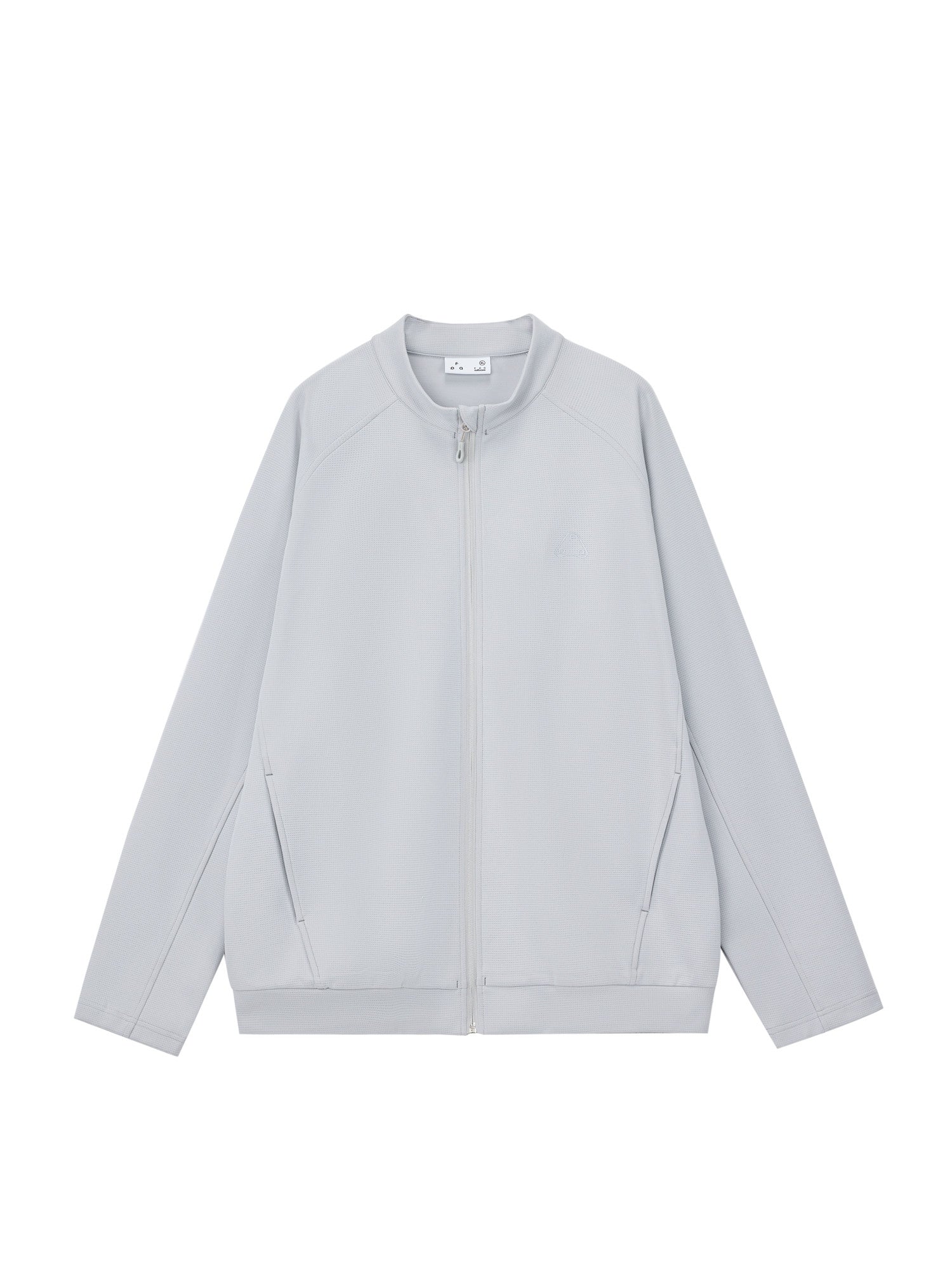 FPA Color-Block Logo Stand Collar Zip-Up Hoodie Sweatshirt for Men and Women, Casual Spring/Fall Jacket