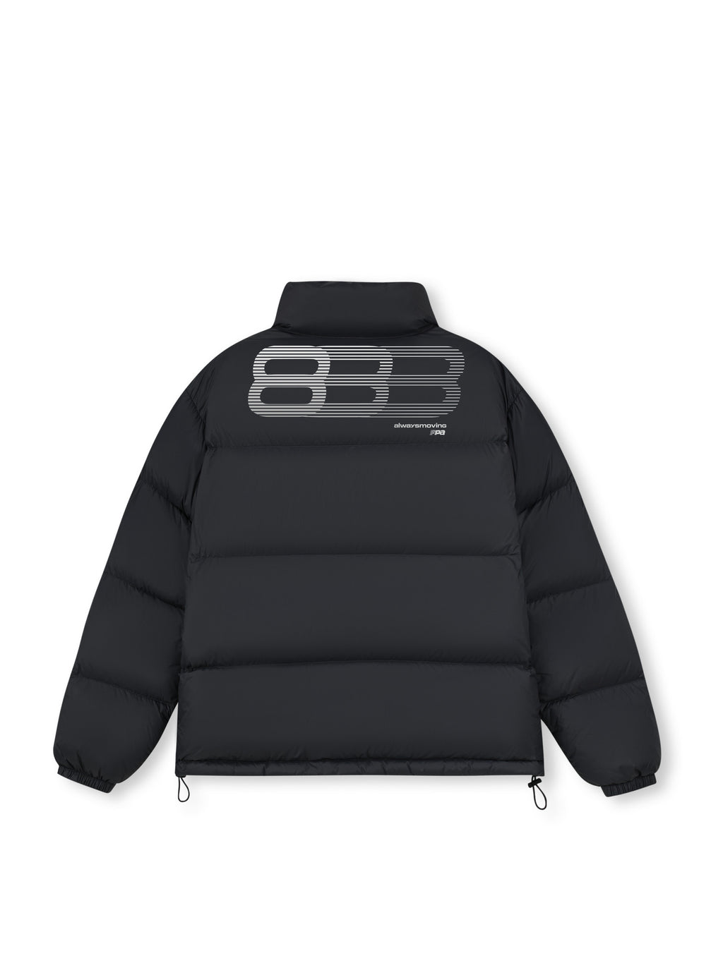 FPA Phantom 8 Short Down Jacket with Stand Collar - Winter Thick Warm Loose Unisex Down Coat for Men
