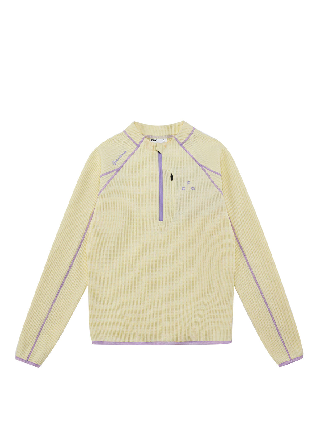 FPA Women's Half-Zip Long-Sleeve Moisture-Wicking Top – Outdoor Sporty Semi-Turtleneck Tee