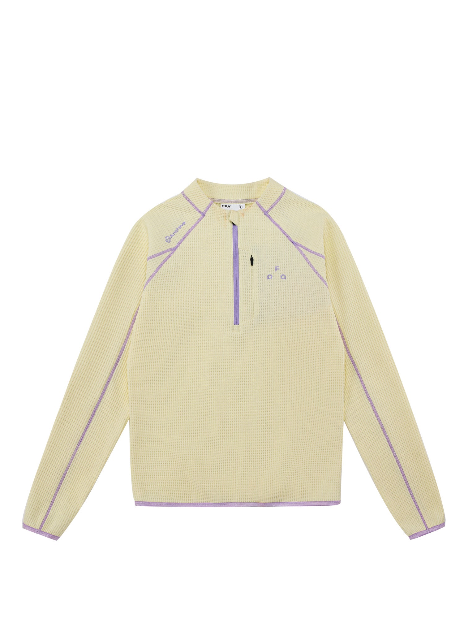 FPA Women's Half-Zip Long-Sleeve Moisture-Wicking Top – Outdoor Sporty Semi-Turtleneck Tee