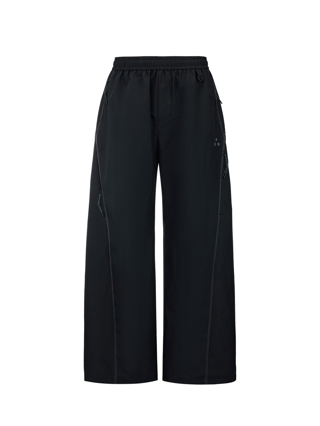 FPA Outdoor Camo Texture Water-Repellent Hiking Trousers - Loose Straight Leg with Zip Pockets