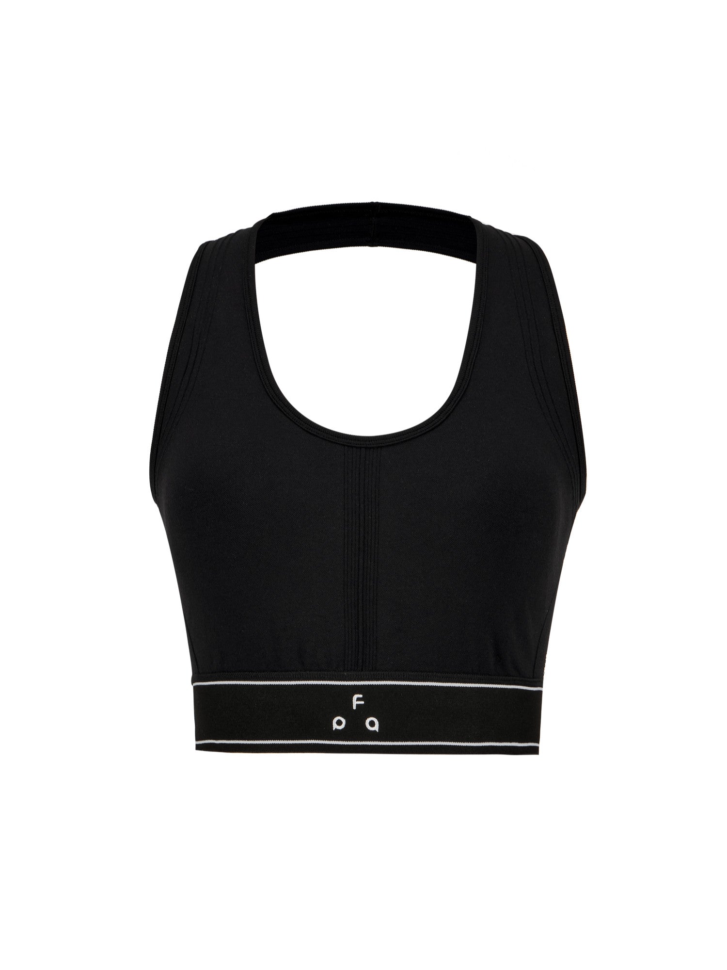 FPA Seamless Knit Sports Vest for Women - Summer Fitness Yoga Color-Block Halter Top