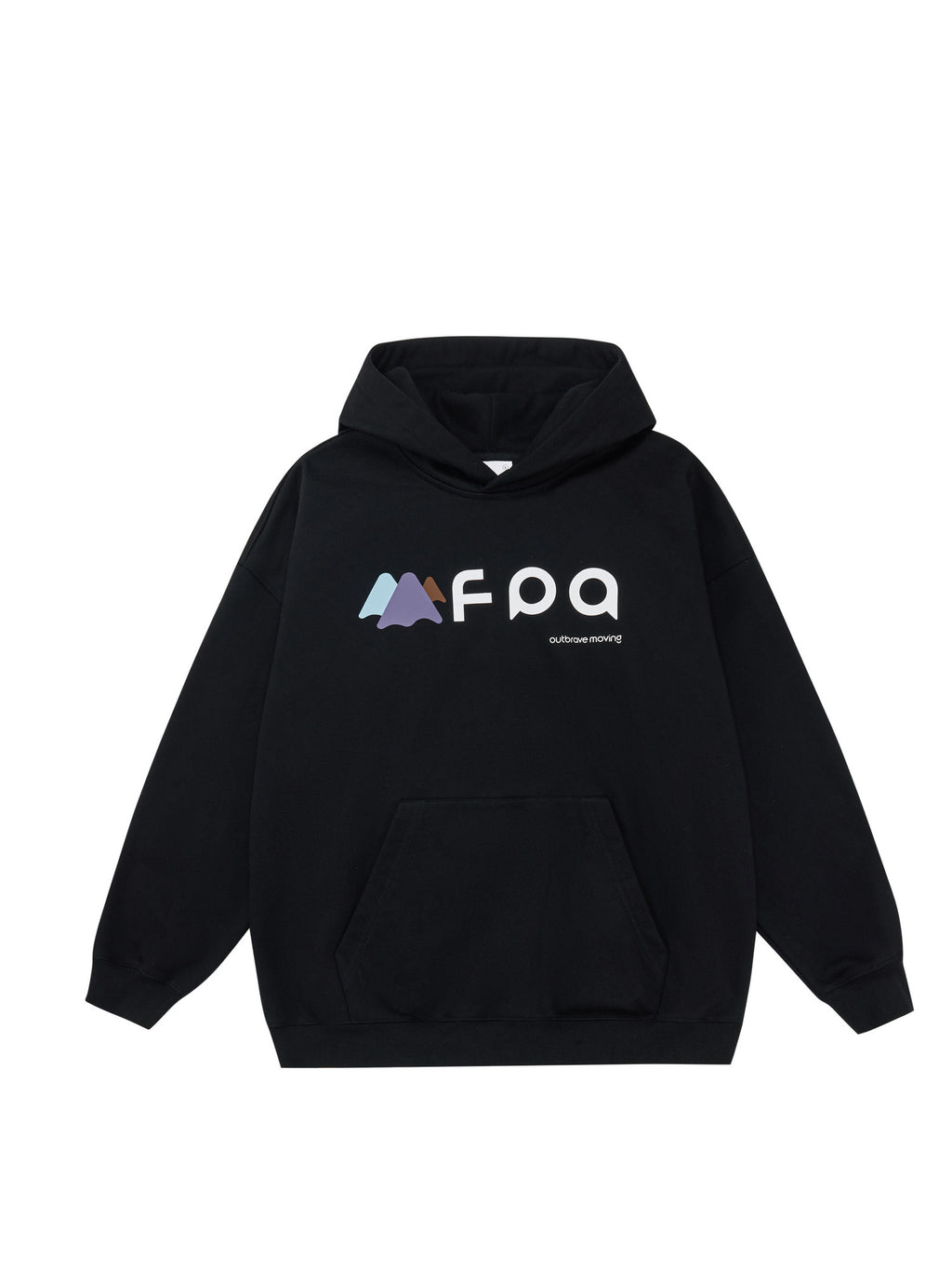 FPA Mountain Graphic Contrast Color Hoodie