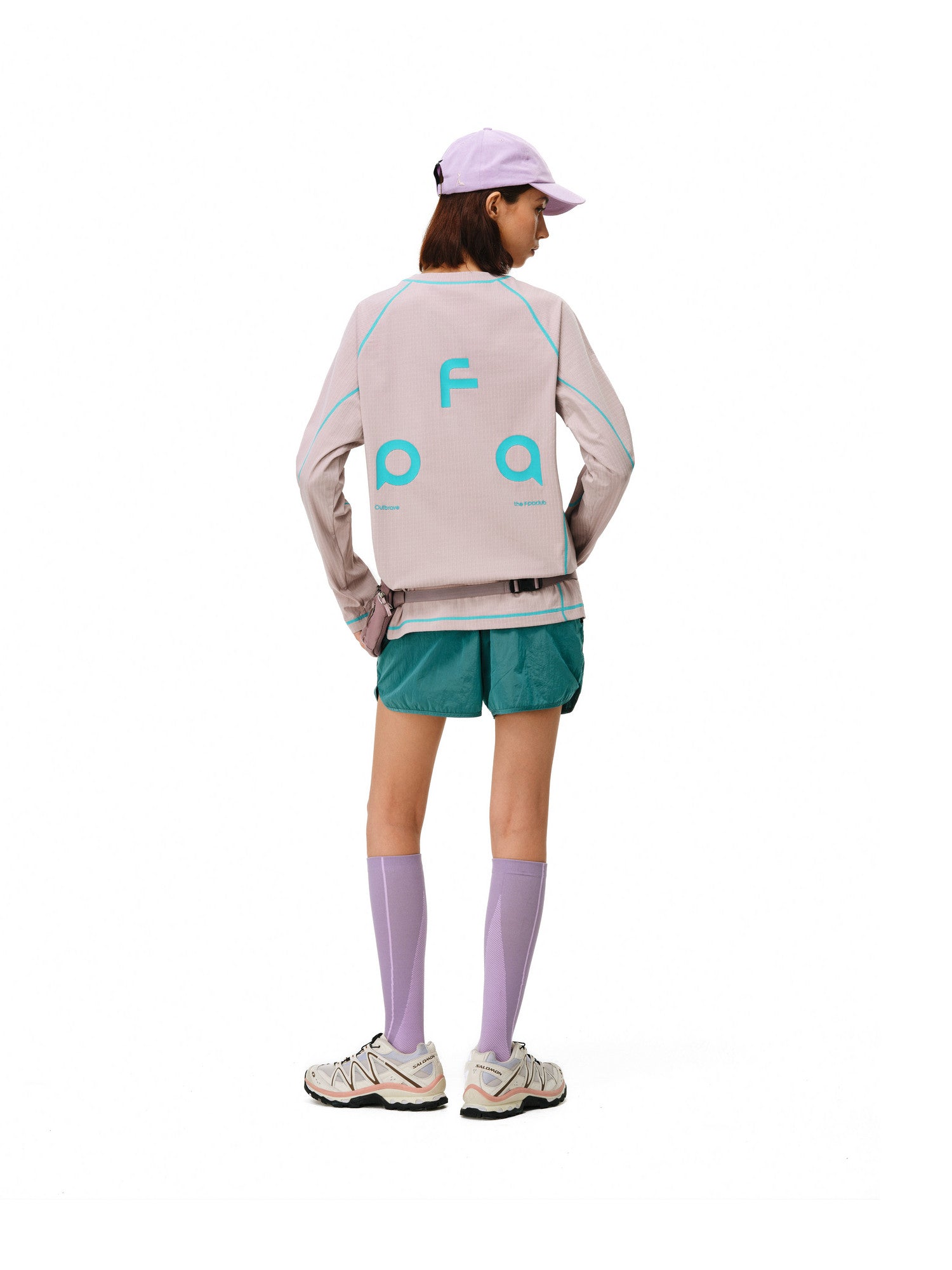 FPA Fleece Moisture-Wicking Anti-Static Long-Sleeve Outdoor Sports Tee - Casual Couple Round Neck T-Shirt
