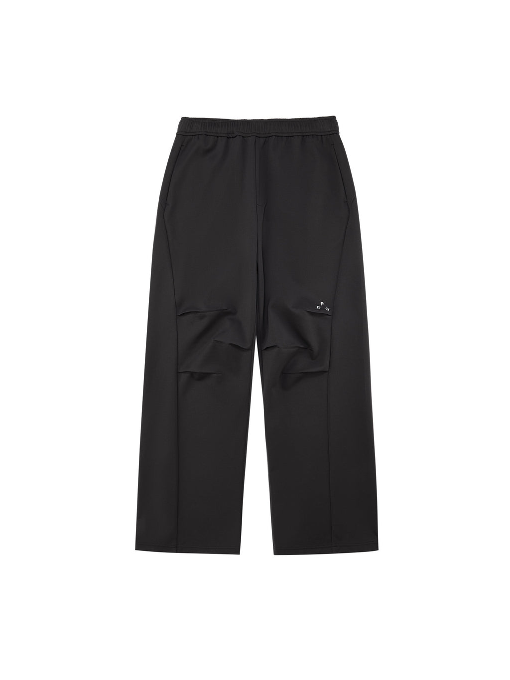 FPA Athletic Quick-Dry Mesh Stretch Air Layer Casual Sweatpants – Chinese Street Style Loose Wide-Leg Black Long Pants