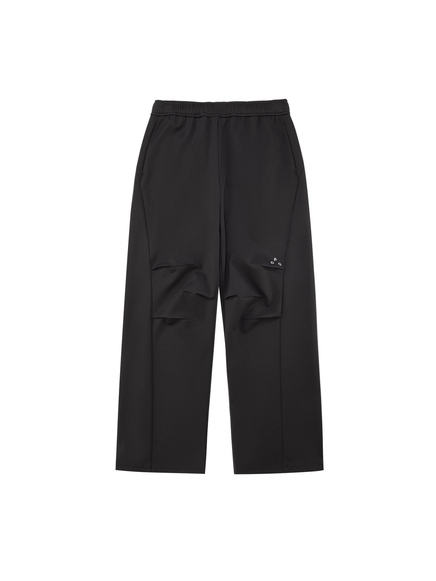 FPA Athletic Quick-Dry Mesh Stretch Air Layer Casual Sweatpants – Chinese Street Style Loose Wide-Leg Black Long Pants