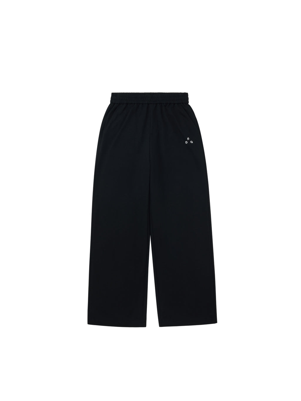 FPA Heavyweight Terry Cloth Warm Lounge Pants – Straight Leg, Relaxed Fit, Unisex Casual Black Sweatpants for Men