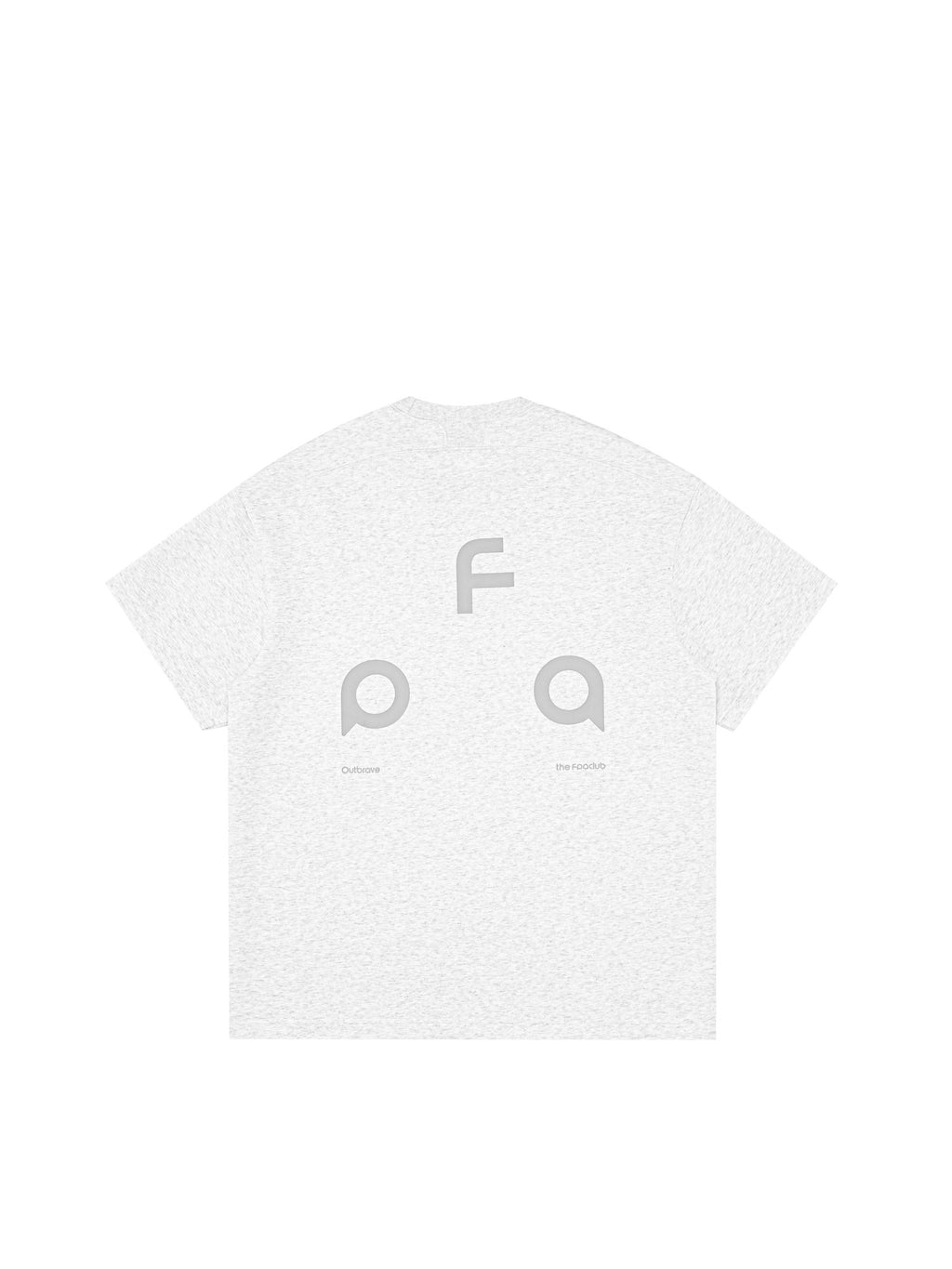 FPA Double-Layer Air Layer Anti-Pilling Cool-Touch Special Yarn Logo Short Sleeve Unisex Loose Summer T-Shirt