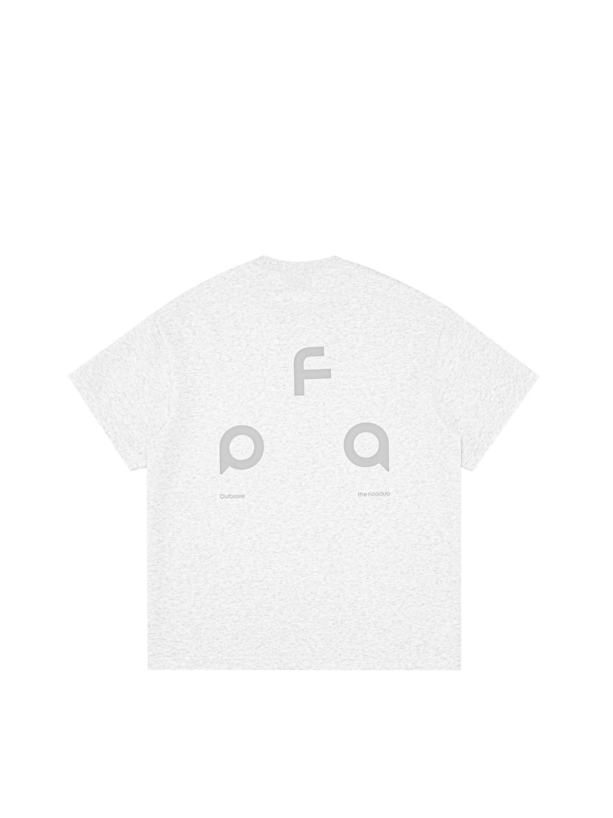FPA Double-Layer Air Layer Anti-Pilling Cool-Touch Special Yarn Logo Short Sleeve Unisex Loose Summer T-Shirt