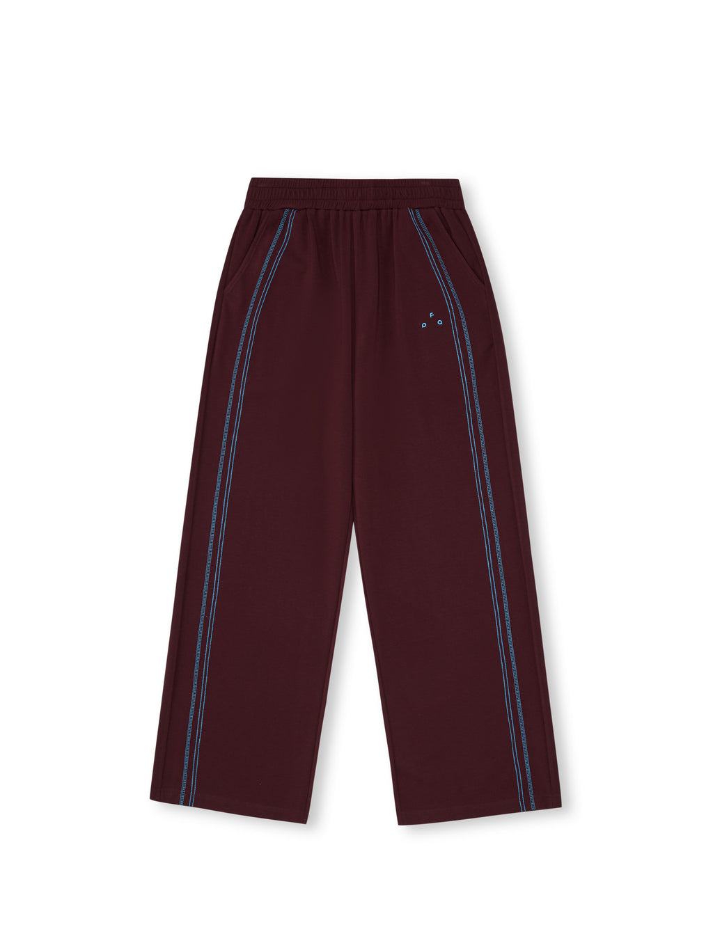 FPA Sport Skin-Friendly Air Layer Contrast Color Pants Straight Leg Loose Chinese Street Style Summer Couple Casual Trousers