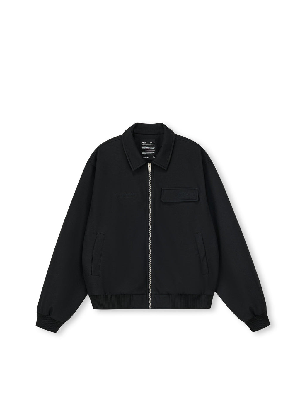 FPA Textured Sports Jacket - American Retro Streetwear Unisex Loose Short Fall Motorcycle Jacket