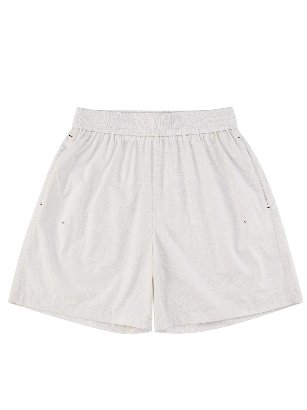FPA Fine Check High-Density Casual Shorts Summer Straight-Leg Lightweight Couple's Sports Set 5-Point Shorts