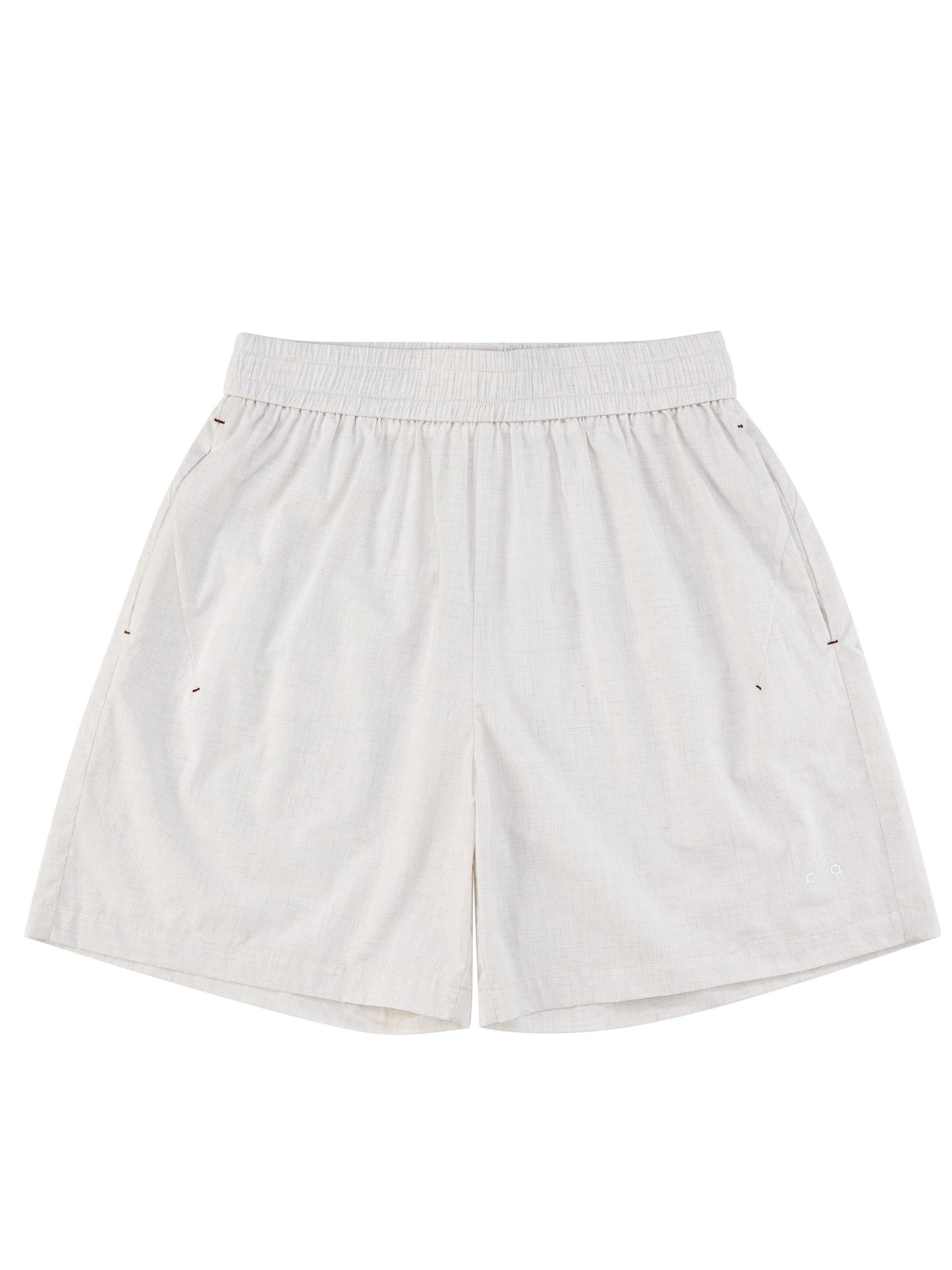 FPA Fine Check High-Density Casual Shorts Summer Straight-Leg Lightweight Couple's Sports Set 5-Point Shorts