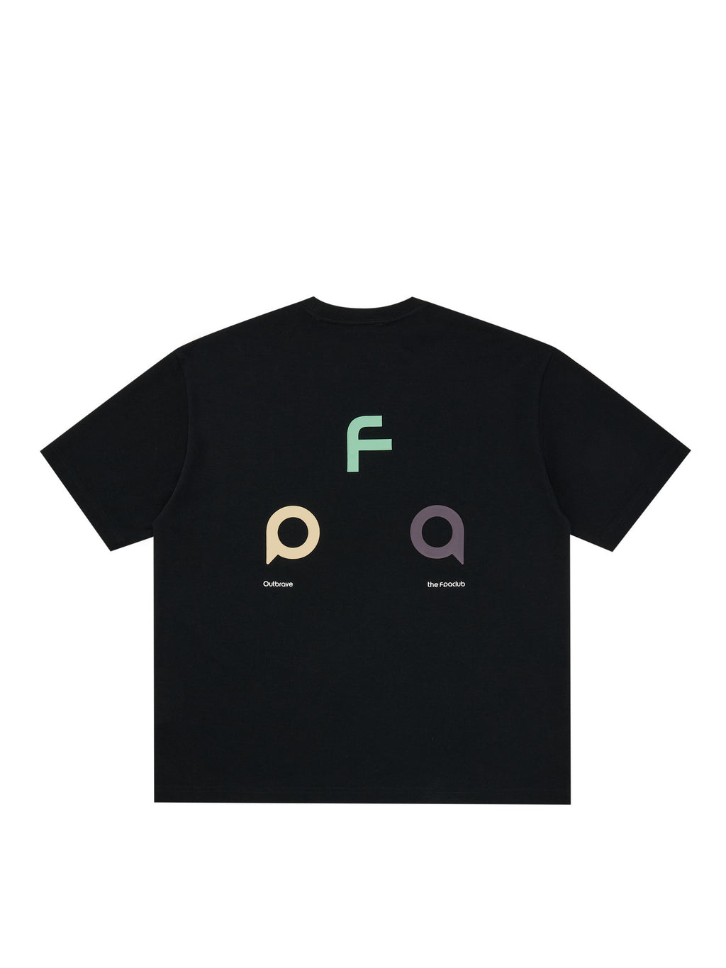 FPA Ice Cream Color Block Quick-Dry Antibacterial Sports Short Sleeve 2026 New Loose Round Neck Heavyweight Couple Half Sleeve Men