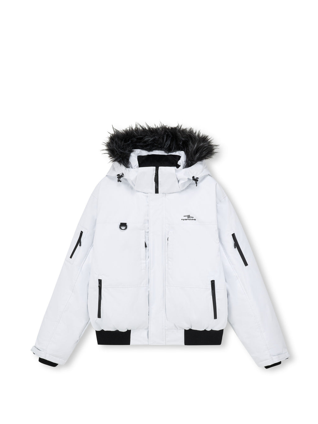 FPA Teflon Triple-Protection Extreme Cold Parka Down Jacket – Chinese Streetwear Trend, Loose Fit, Unisex, Fur Collar