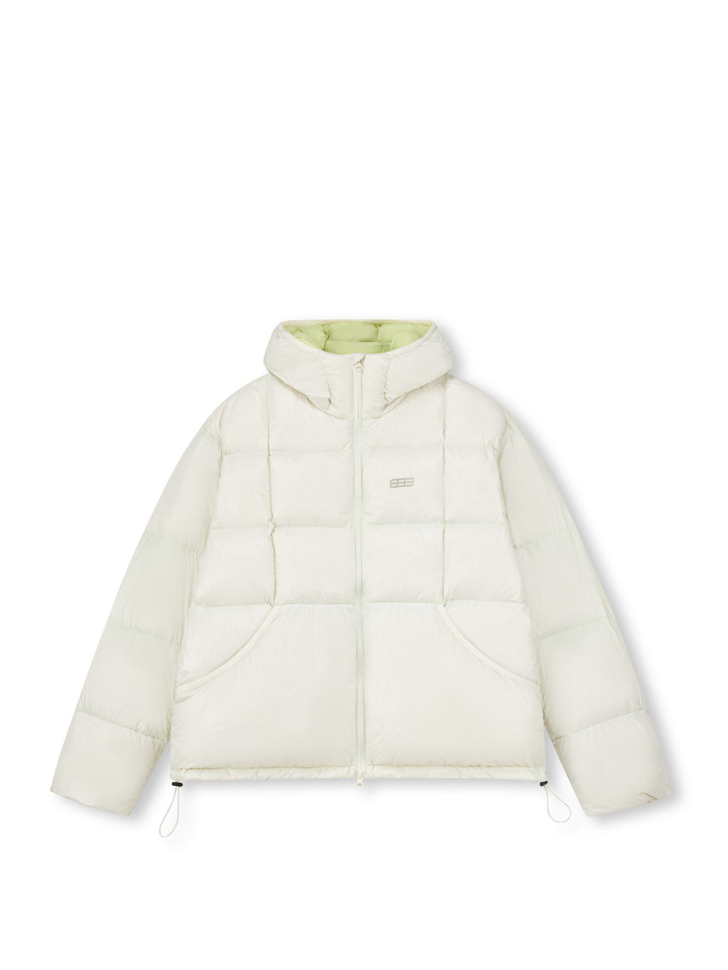 FPA Short Quilted Down Jacket for Women and Men, Winter Thick Warm Hooded Puffer Coat, Casual Loose Fit